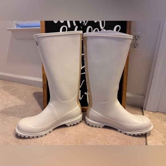 SUPERGA WOMENS 799 RUBBER BOOTS LETTERING WHITE - Picture 6 of 11